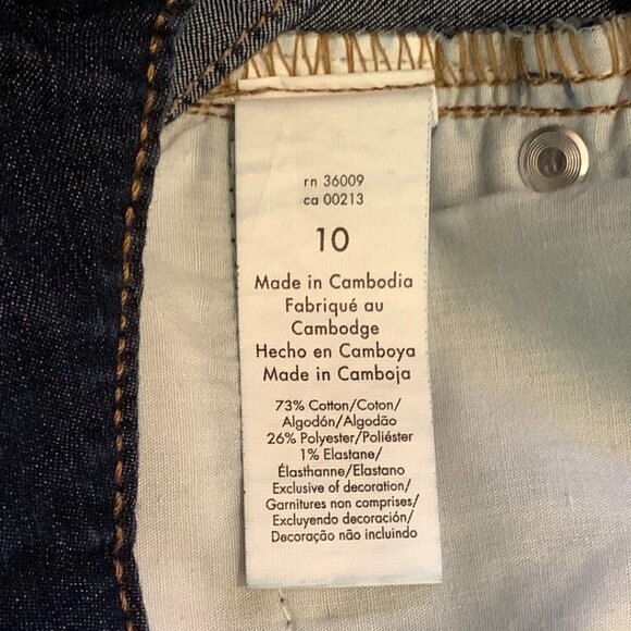Calvin Klein Jeans Skinny Womens Blue Medium Wash Size 10 Mid Rise Comfort - Picture 6 of 9
